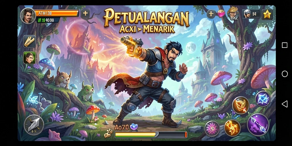 Gameplay menegangkan dan seru dalam dunia fantasi ATM138.