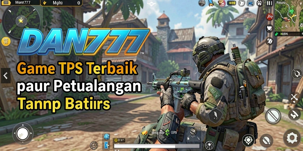 Gambaran aksi mendebarkan dalam gameplay TPS DAN777.