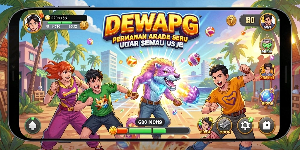 Tampilan gameplay DEWAPG yang seru dan menarik.