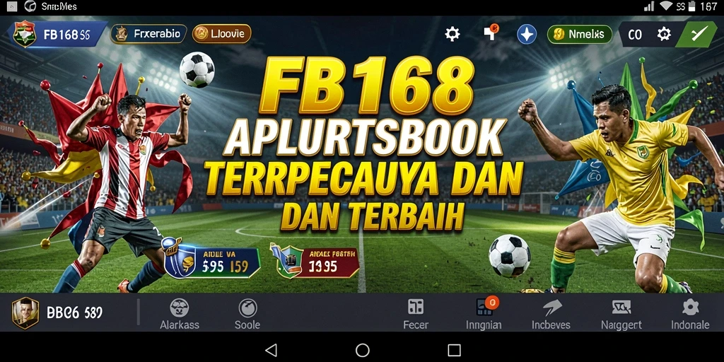 Screenshot FB168 menampilkan pengguna memasang taruhan dalam aplikasi Sportsbook.