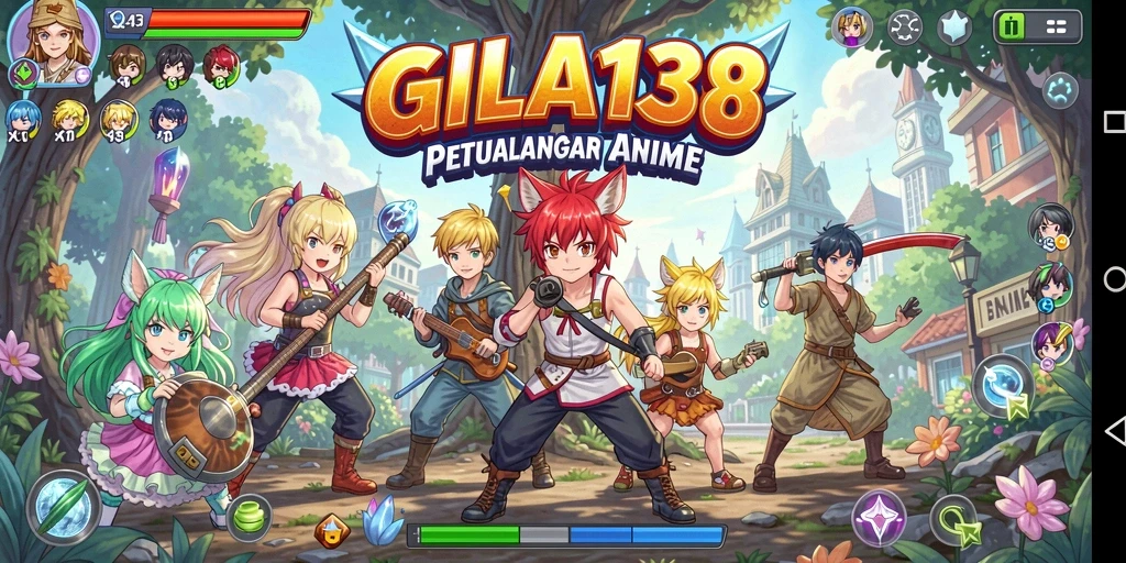 Gameplay menarik dari GILA138 dengan karakter anime yang mengesankan.