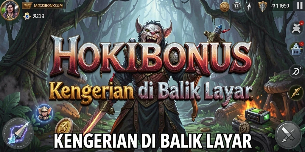 Gameplay menegangkan dari HOKIBONUS yang menampilkan kengerian.