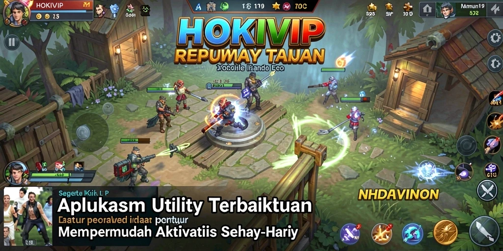 Antarmuka HOKIVIP yang menarik dan fungsional.