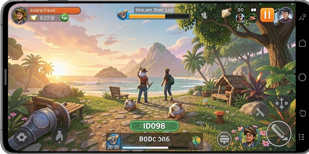 Tampilan gameplay ID098 yang menarik dan menghibur.