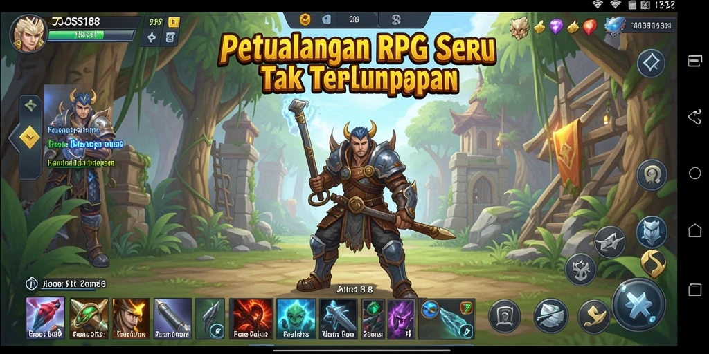 Gameplay RPG menarik di JOSS188 dengan aksi pertempuran dan eksplorasi.