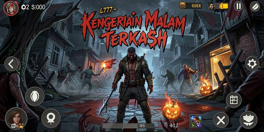 Tangkapan layar gameplay L777 yang menegangkan dan misterius.