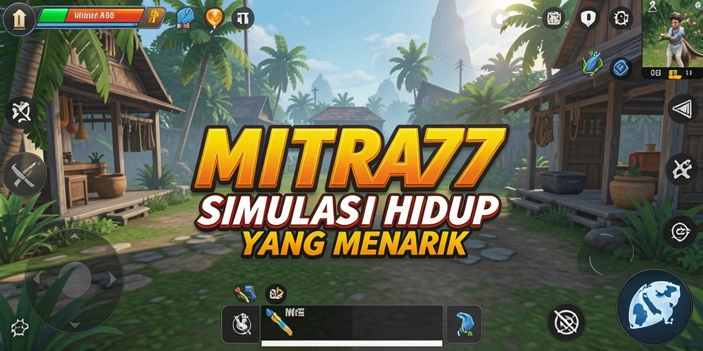 Tangkapan layar game MITRA77 dengan gameplay simulasi yang menarik.