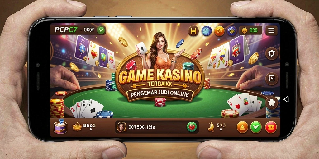 Tampilan gameplay Kasino yang menarik dan mengasyikkan.