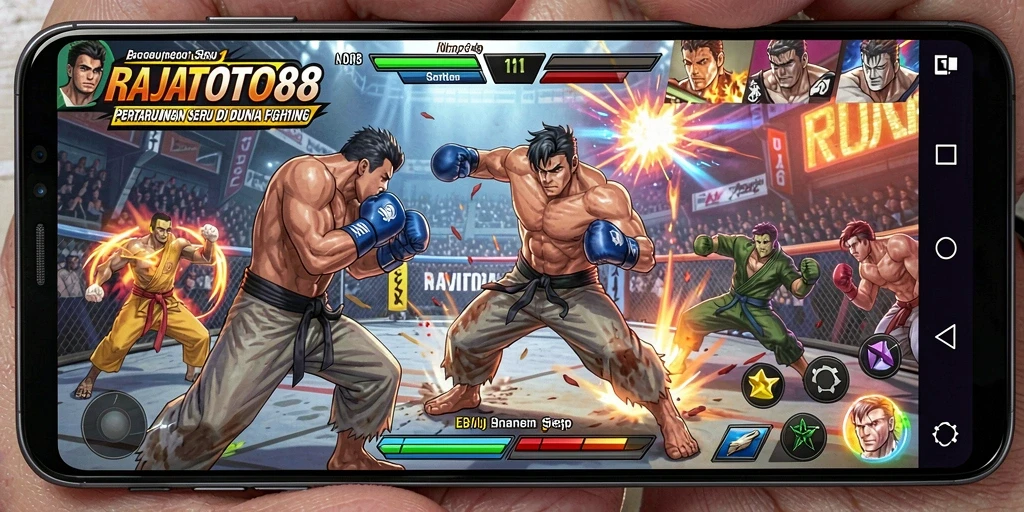 Tampilan menarik dari gameplay intens RAJATOTO88.