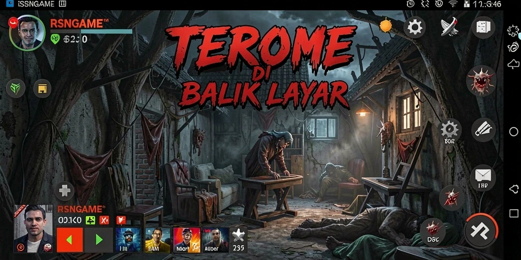 Gameplay RSNGAME menampilkan ketegangan dan kengerian yang mendalam.