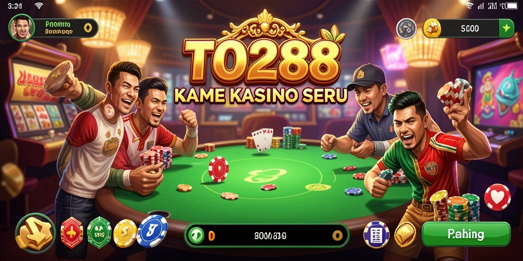 Screenshot TO288 menampilkan gameplay Kasino yang seru dan mengasyikkan.