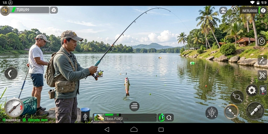 Screenshot TURU99 menampilkan pengalaman memancing yang menarik dan grafis yang memukau.