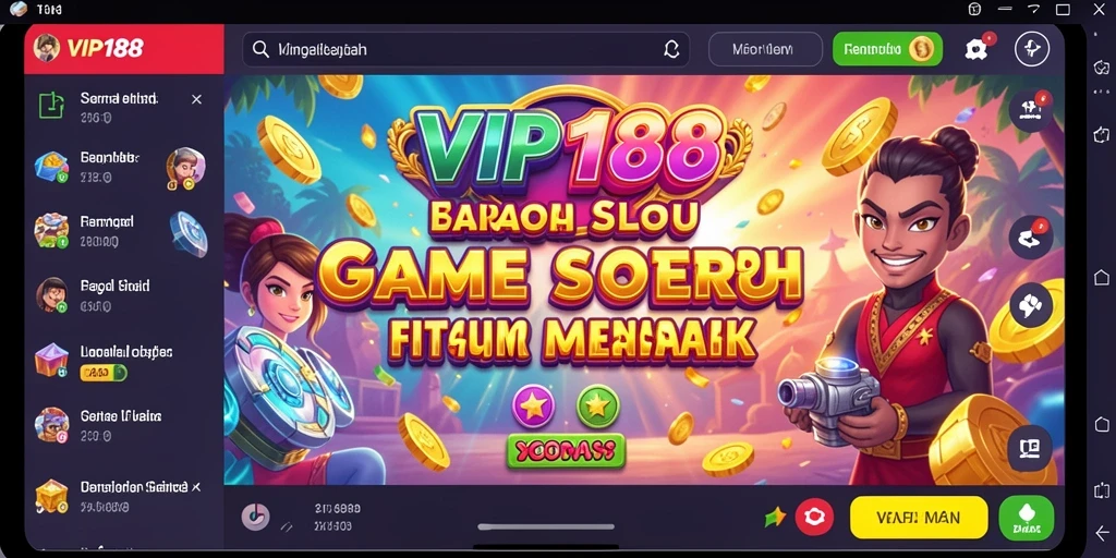 Screenshot gameplay Slot VIP188 yang menarik dan mengasyikkan.