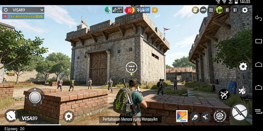 Tangkapan layar menampilkan aksi Tower Defense yang mendebarkan.